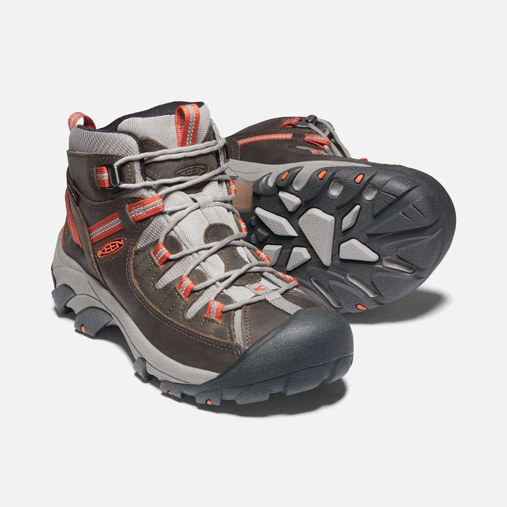 Cizme Keen Romania Barbati Maro Targhee Ii Waterproof Mid 0865-CPBNM